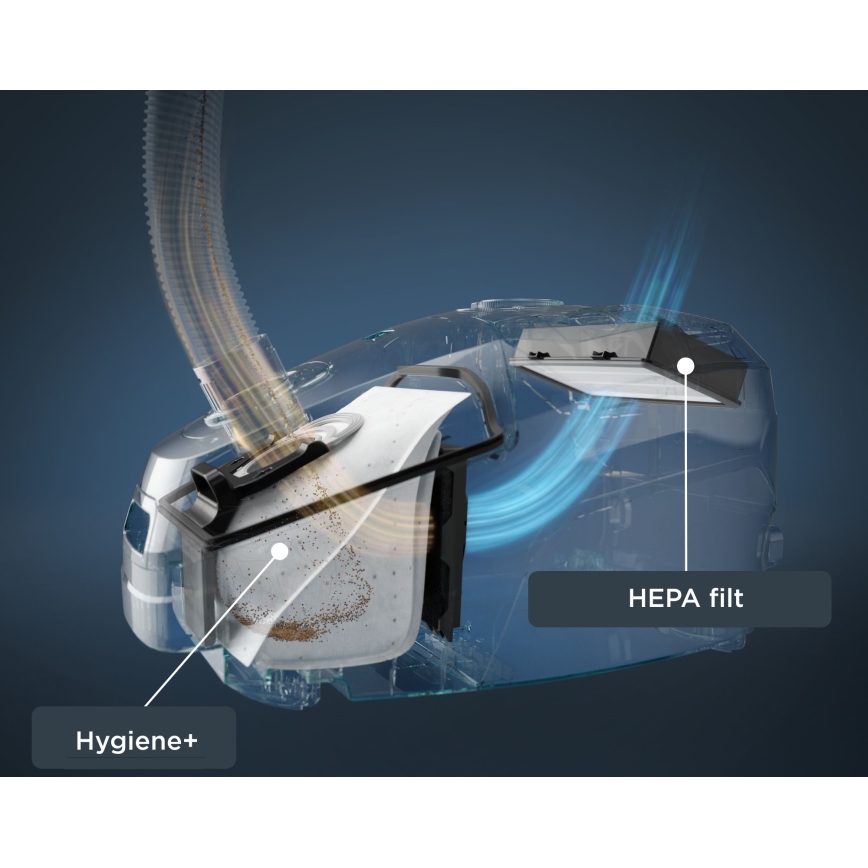 Rowenta - Påsdammsugare GREEN FORCE MAX ECO TOTAL CLASSIC 900W/230V svart