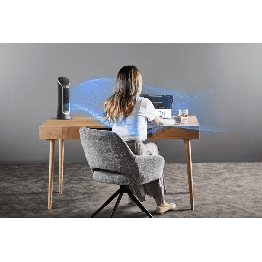 Rowenta - Pelarfläkt EOLE COMPACT 30W/230V svart