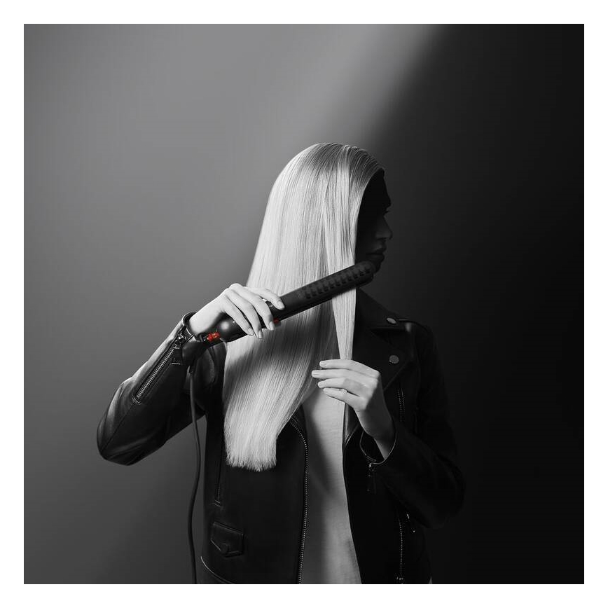 Rowenta - Plattång KARL LAGERFELD OPTILISS svart