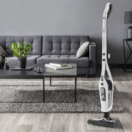 Rowenta - Skaftdammsugare DUAL FORCE 2i1 100W/18V 2500 mAh vit