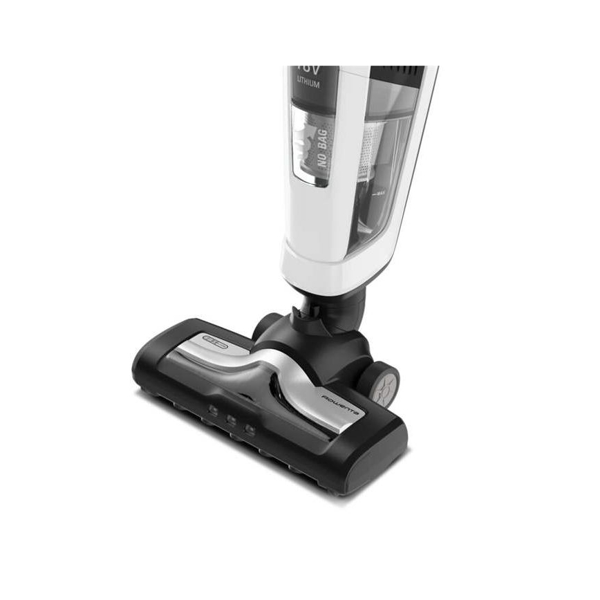Rowenta - Skaftdammsugare DUAL FORCE 2i1 100W/18V 2500 mAh vit