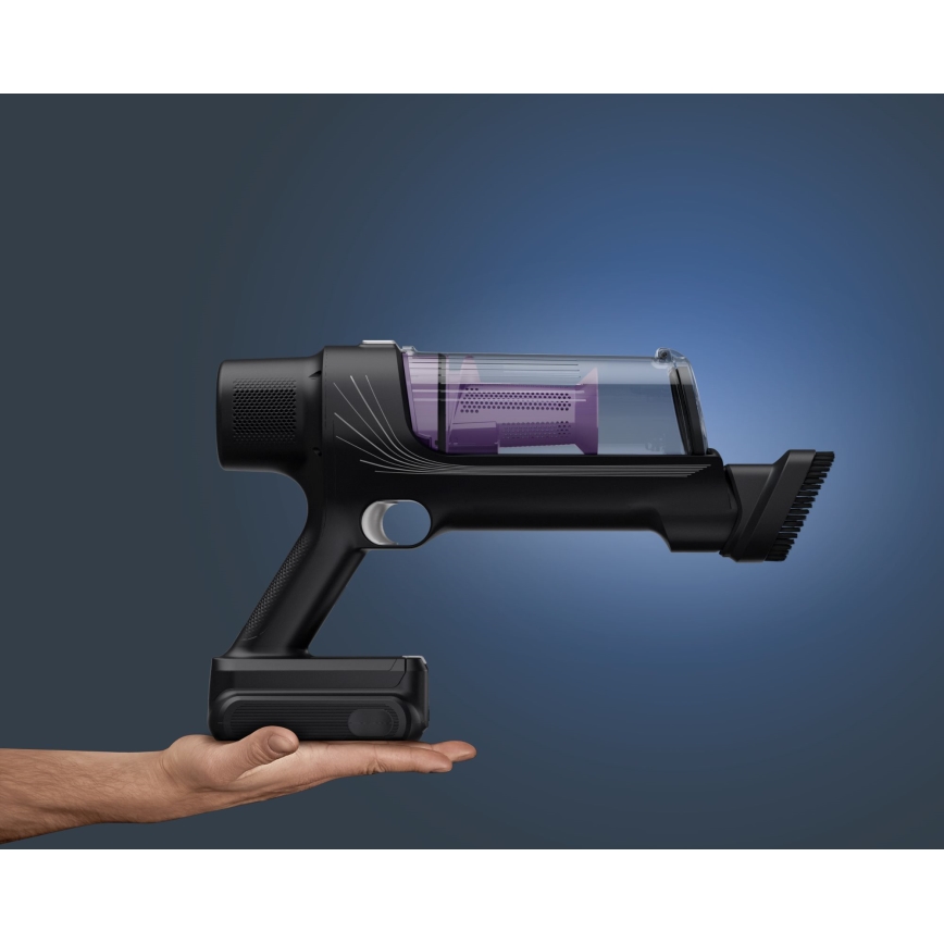 Rowenta - Skaftdammsugare X-PERT 2i1 140W/18V 2500 mAh lila