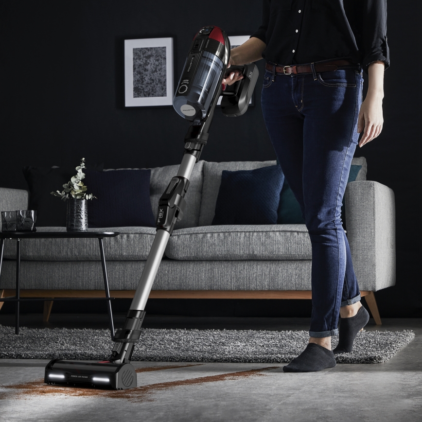 Rowenta - Sladdlös stavdammsugare 2 i 1 X-FORCE FLEX ANIMAL CARE 320 W/25,2 V svart 2000 mAh