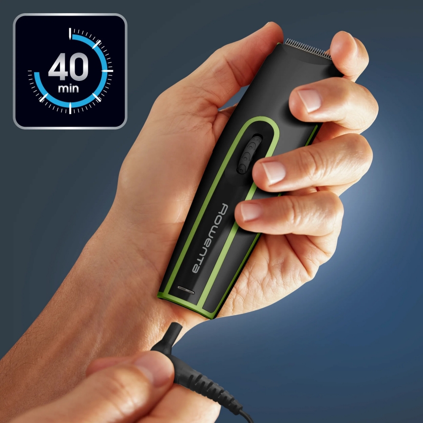 Rowenta - Trimmer SPORT COLLECTION 600 mAh svart
