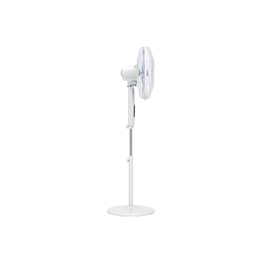 Rowenta - Golvfläkt TURBO SILENCE 55 W/230 V 147 cm vit + fjärrkontroll