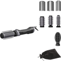Rowenta - Varmluftsborste BRUSH ACTIV 1000W/230V svart