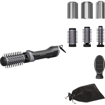 Rowenta - Varmluftsborste BRUSH ACTIV 1000W/230V svart
