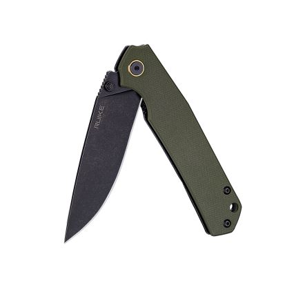 Ruike RUP801G - Vikbar fickkniv 20 cm grön