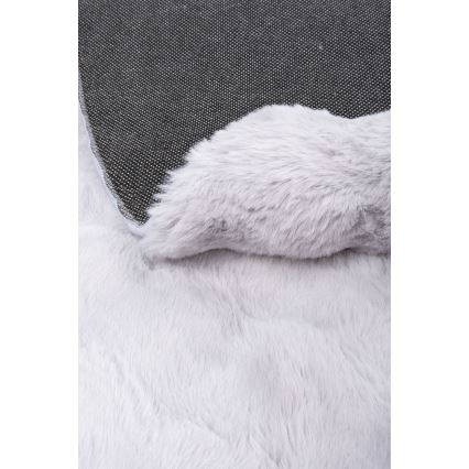 Rund matta RABBIT BUBBLE 160 cm grå