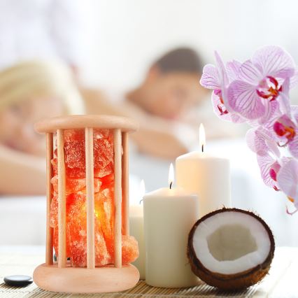 Salt lampa SALLY 1xE14/25W/230V Al 1,98 kg