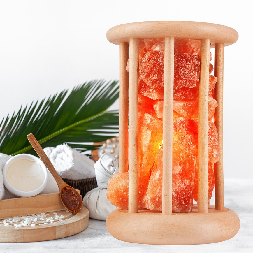 Salt lampa SALLY 1xE14/25W/230V Al 1,98 kg