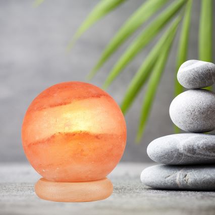 Salt lampa SALLY 1xE14/25W/230V Al 4,4 kg