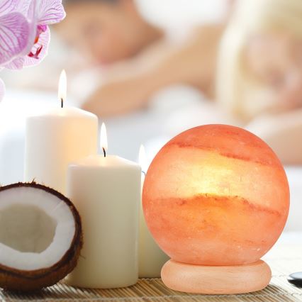 Salt lampa SALLY 1xE14/25W/230V Al 4,4 kg