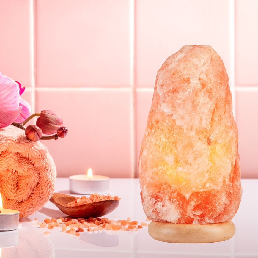 Salt lampa SALLY 1xE14/25W/230V Al 8,5 kg