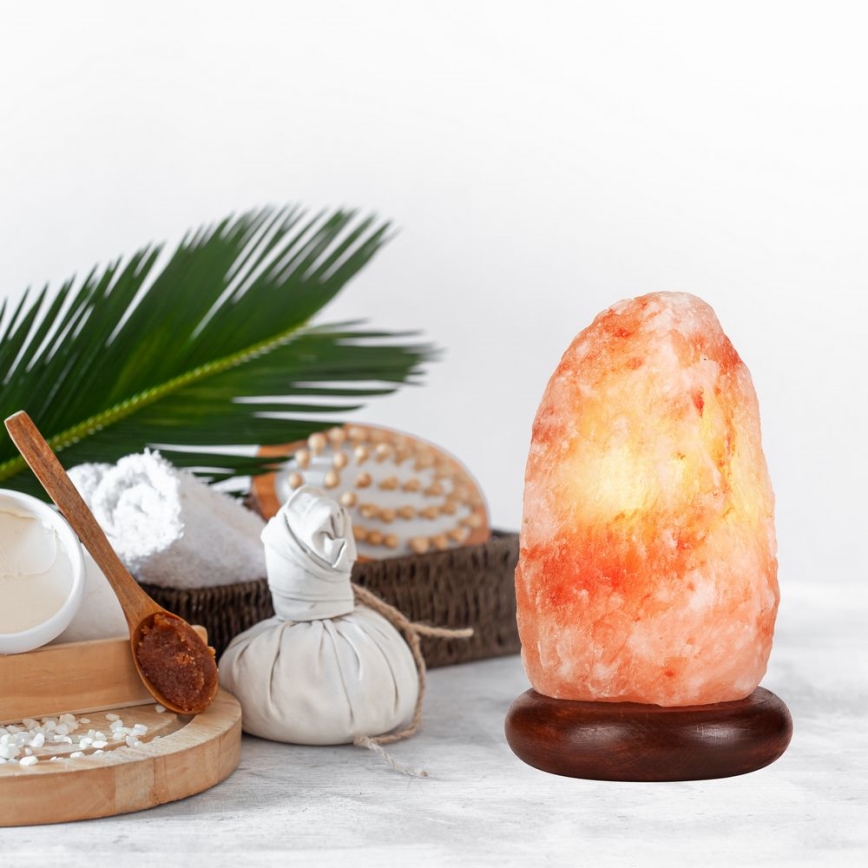 Salt lampa SALLY 1xE14/25W/230V Al 2,4 kg