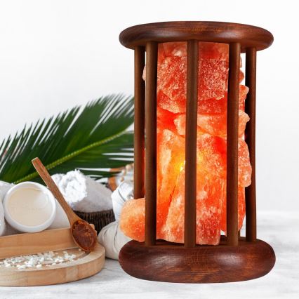 Salt lampa SALLY 1xE14/25W/230V Al 2,1 kg