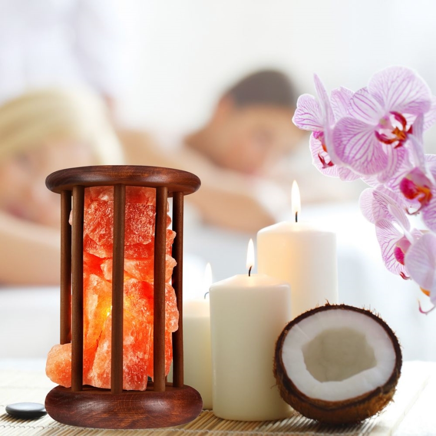 Salt lampa SALLY 1xE14/25W/230V Al 2,1 kg