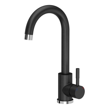 Samona - Köksblandare 32 cm granit/svart