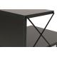Sängbord CROSS 55x50 cm antracit