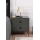 Sängbord LUNA 55x50 cm antracit/svart