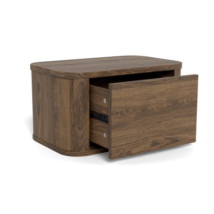 Sängbord MADERA 46x30 cm ek