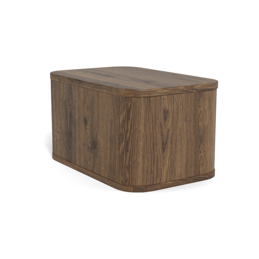 Sängbord MADERA 46x30 cm ek