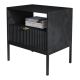 Sängbord NOVA 56x54 cm svart