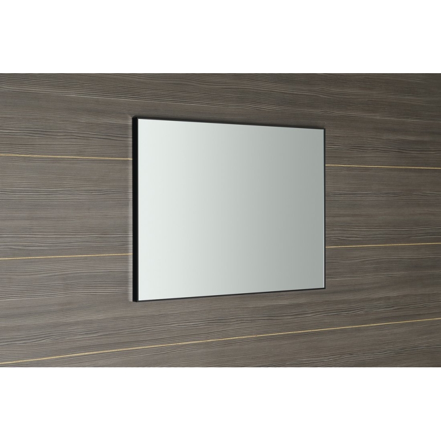 Sapho - AROWANA spegel med ram 60x80 cm, matt svart