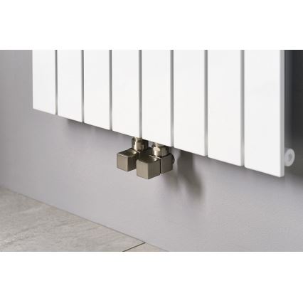 Sapho - Badrumsradiator COLONNA 1205W/230V 60x180 cm vit