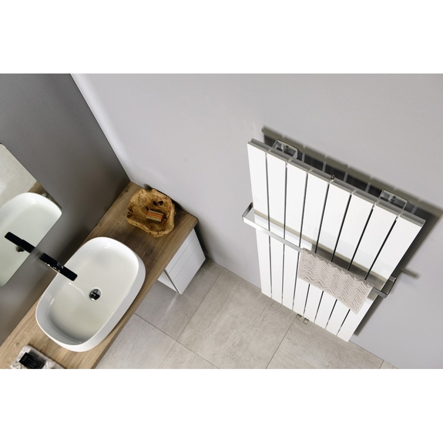 Sapho - Badrumsradiator COLONNA 180x45 cm vit
