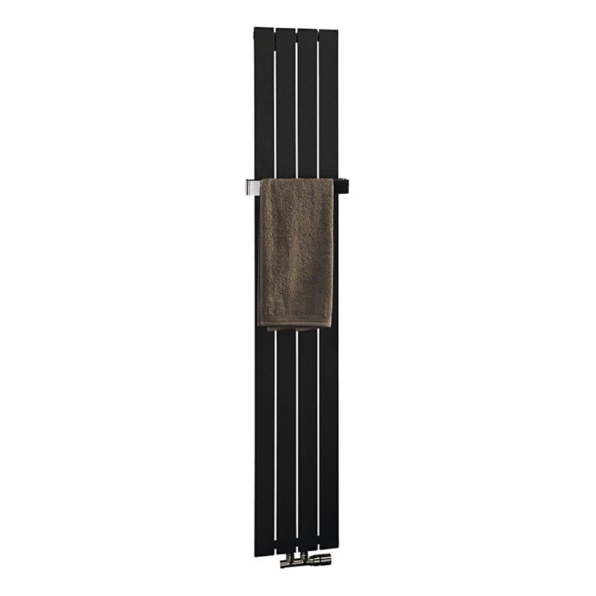 Sapho - Badrumsradiator COLONNA 614W230V 29x180 cm svart