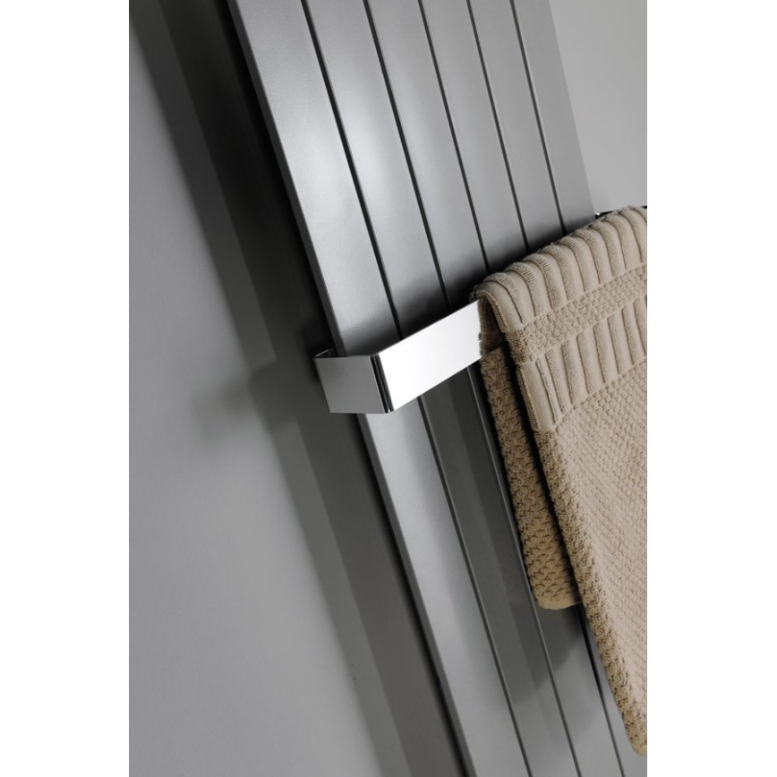 Sapho - Badrumsradiator COLONNA 910W/230V 45x180 cm silver