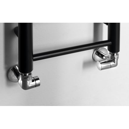 Sapho - Badrumsradiator DINA 174x30 cm matt svart