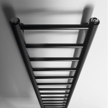 Sapho - Badrumsradiator DINA 174x30 cm matt svart