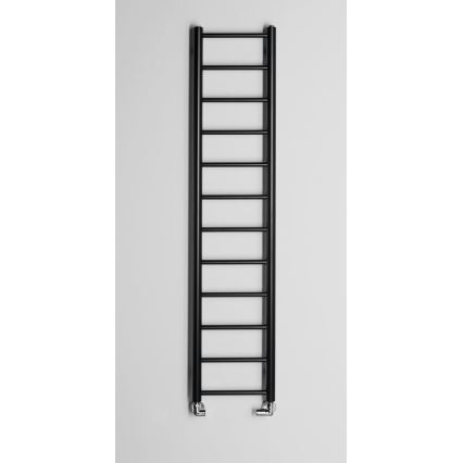 Sapho - Badrumsradiator DINA 278W 30x138 cm matt svart