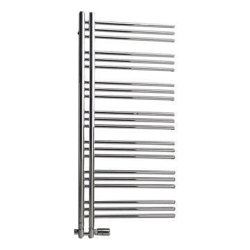 Sapho - Badrumsradiator DORLION 378W/230V 50x120 cm polerad krom