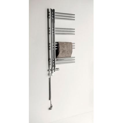 Sapho - Badrumsradiator DORLION 90x50 cm polerad krom