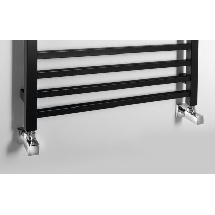 Sapho - Badrumsradiator METRO 151x60 cm matt svart