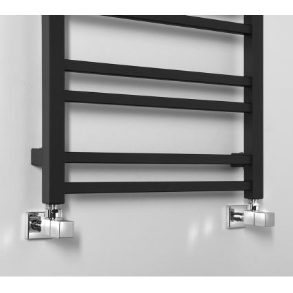 Sapho - Badrumsradiator METRO DOS 110x50 cm matt svart