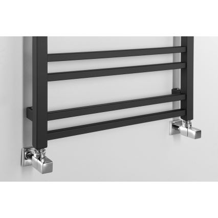 Sapho - Badrumsradiator METRO DOS 143x55 cm matt svart