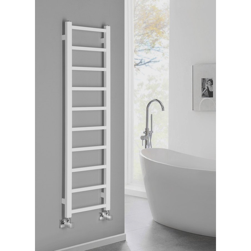 Sapho - Badrumsradiator METRO LIGHT 114x30 cm polerad krom