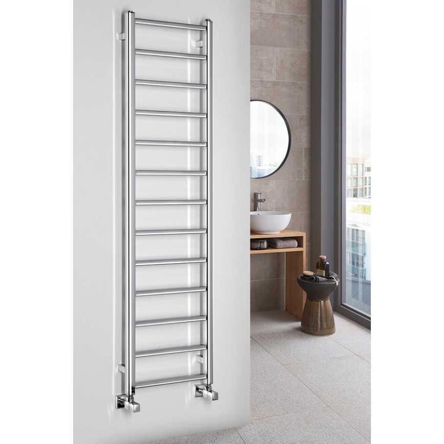 Sapho - Badrumsradiator METRO LIGHT 150x40 cm blank krom