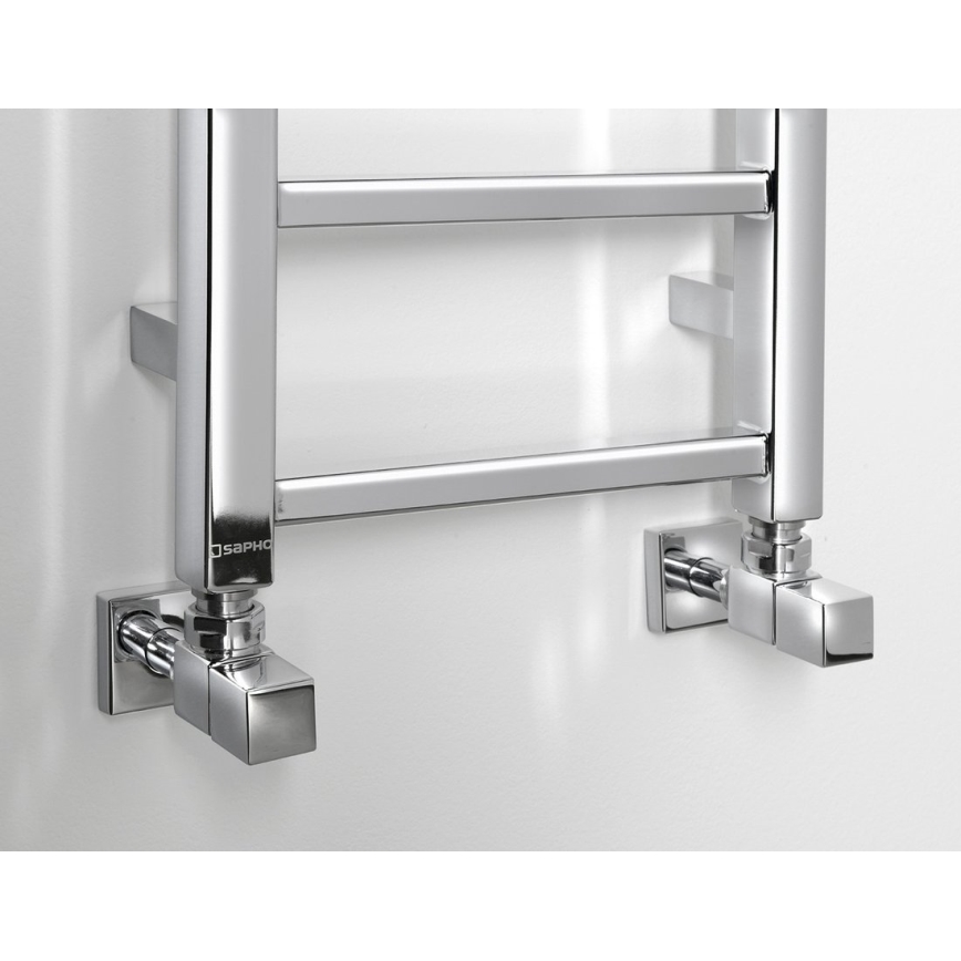 Sapho - Badrumsradiator METRO LIGHT 276 W/230 V, 30x150 cm, blank krom