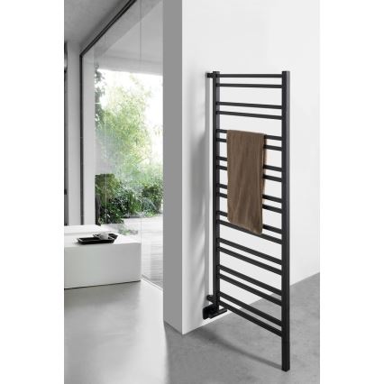 Sapho - Badrumsradiator METRO SPACE 525W 55x143 cm matt svart