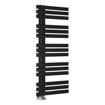 Sapho - Badrumsradiator SILVANA 124x50 cm matt svart