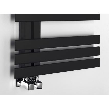 Sapho - Badrumsradiator SILVANA 124x50 cm matt svart