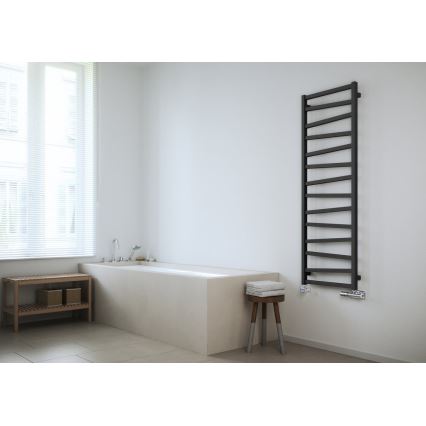 Sapho - Badrumsradiator ZIG 110x50 cm antracit
