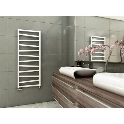 Sapho - Badrumsradiator ZIG 110x50 cm vit
