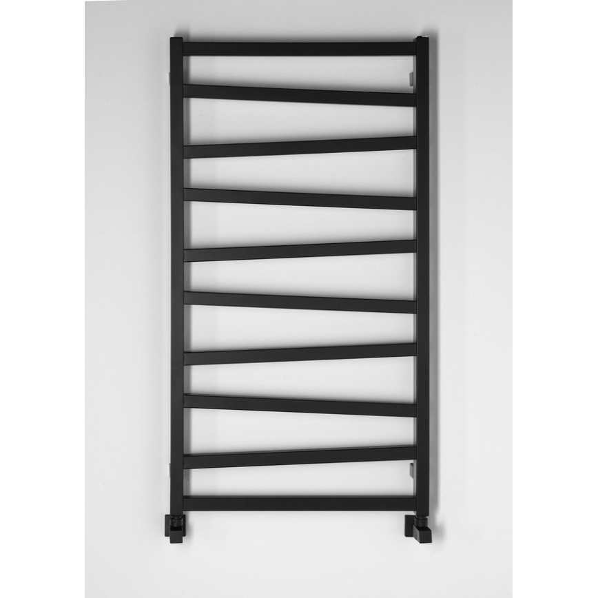 Sapho - Badrumsradiator ZIG 110x60 cm svart