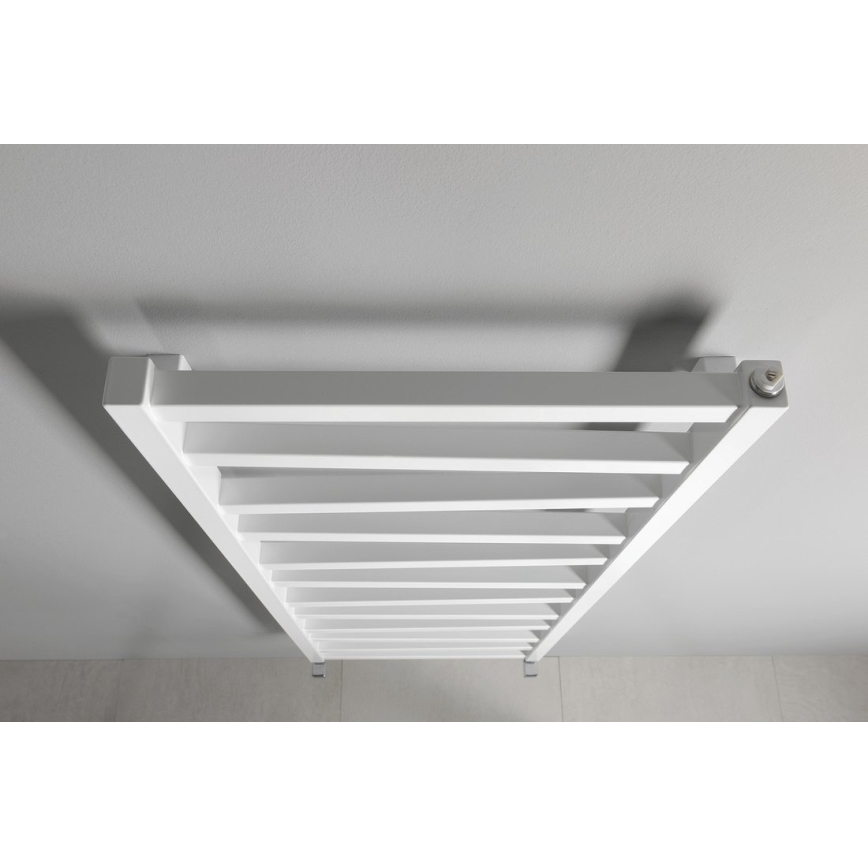Sapho - Badrumsradiator ZIG 133x50 cm vit